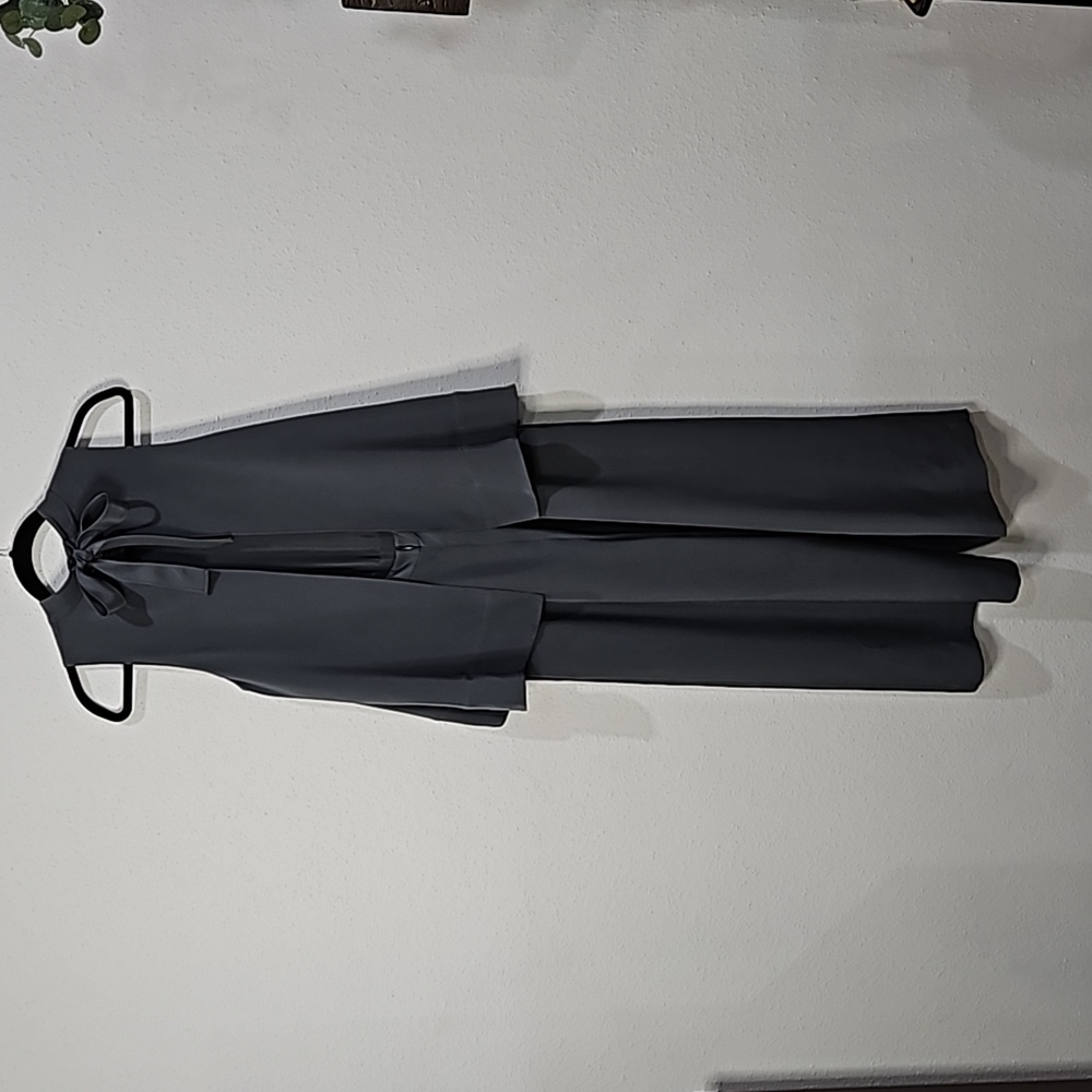 Tibi Slate Gray Sleeveless Jumpsuit - Picture 5 of 12